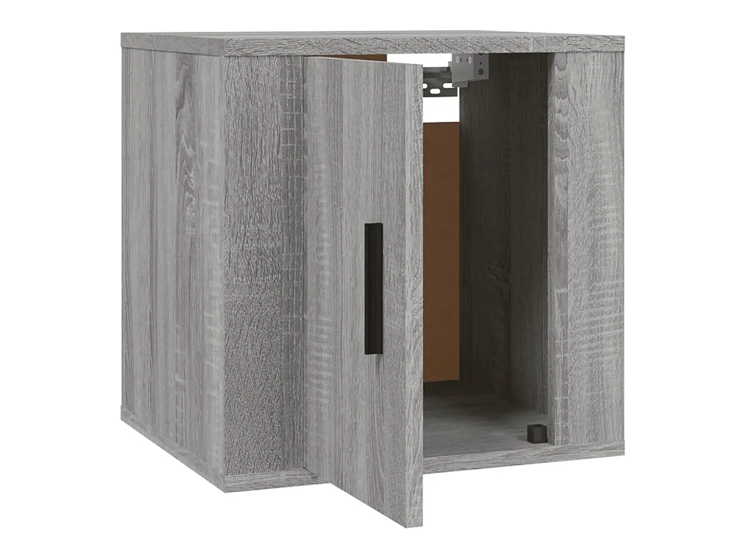 Móvel de TV multimídia para parede prateleira para TV aparador para TV para sala de jantar sala de estar quarto 2 peças Sonoma 40 x 34,5 x 40 cm cinza 02_0029013