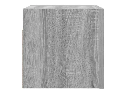 Móvel de TV multimídia para parede prateleira para TV aparador armário para TV sala de jantar sala de estar quarto 4 peças Sonoma 30,5 x 30 x 30 cm cinza 02_0029088