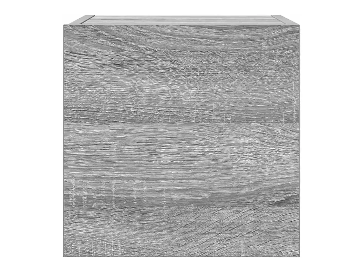 Móvel de TV multimídia para parede prateleira para TV aparador armário para TV sala de jantar sala de estar quarto 4 peças Sonoma 30,5 x 30 x 30 cm cinza 02_0029088