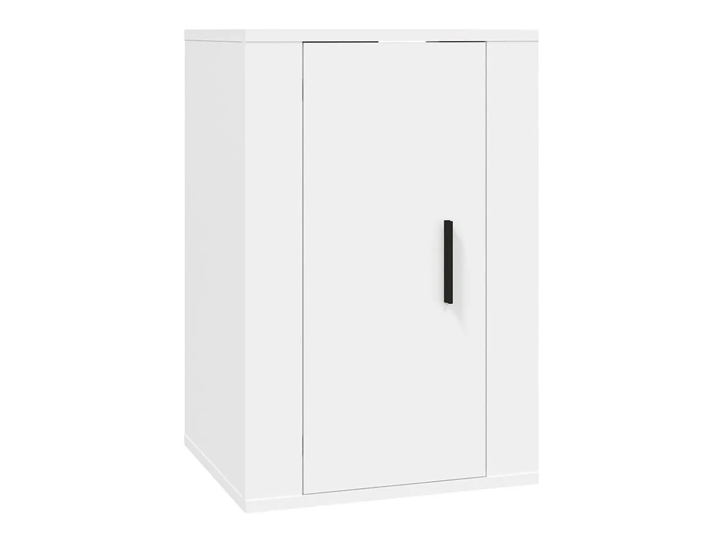Móvel de TV multimídia para parede prateleira para TV aparador armário para TV sala de jantar sala de estar quarto 2 peças 40 x 34,5 x 60 cm branco 02_0028912
