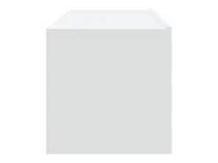 Móvel de TV multimídia para parede prateleira para TV aparador para TV para sala de jantar sala de estar quarto 4 peças 100 x 30 x 30 cm branco 02_0029052