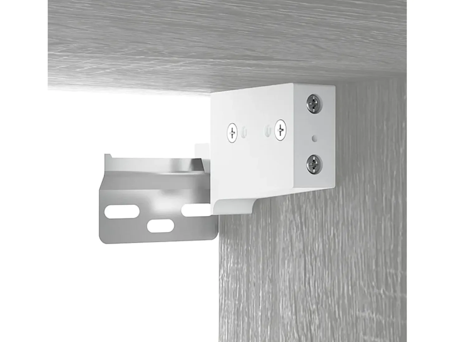 Móvel de TV multimídia para parede prateleira para TV aparador para TV para sala de jantar sala de estar quarto 2 peças Sonoma 100 x 34,5 x 40 cm cinza 02_0029011