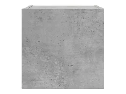 Móvel de TV multimídia para parede prateleira para TV aparador para TV para sala de jantar sala de estar quarto 2 peças 30,5 x 30 x 30 cm cinza 02_0028904