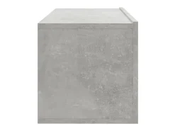 Móvel de TV multimídia para parede prateleira para TV aparador para TV para sala de jantar sala de estar quarto 4 peças 100 x 30 x 30 cm cinza 02_0029053