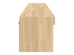 Móvel de TV multimídia Prateleira de TV Aparador de TV Sala de jantar Sala de estar Quarto com luzes LED 2 peças Carvalho Sonoma 60 x 30 x 30 cm marrom 02_0028877