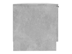 Móvel de TV multimídia prateleira de televisão televisão buffet sala de jantar sala de estar quarto 102 x 35 x 36,5 cm madeira trabalhada cinza 02_0025565