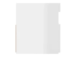 Móvel de TV multimídia Prateleira de TV televisão buffet sala de jantar sala de estar quarto com luzes LED brilhantes 120 x 35 x 40 cm branco 02_0026636