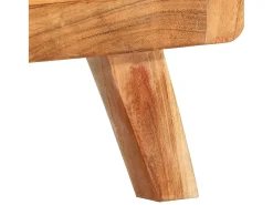 Móvel de TV multimídia prateleira de televisão televisão buffet sala de jantar sala de estar quarto 110 x 30 x 40 cm madeira de acácia maciça marrom 02_0025714