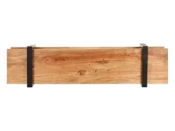 Móvel de TV multimídia prateleira de televisão televisão buffet sala de jantar sala de estar quarto 160 x 40 x 40 cm madeira de acácia maciça marrom 02_0026071