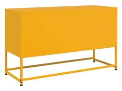 Móvel de TV 100,5x39x60,5 cm aço amarelo mostarda