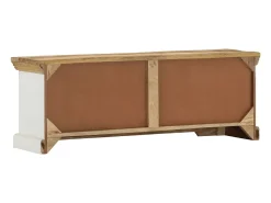 Móvel de TV 110x30x40 cm madeira de mangueira maciça