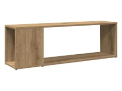 Móvel de TV 100x24x32cm derivados de madeira carvalho artisiano
