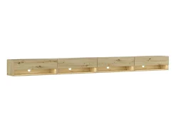 Móvel de TV, 360x34x30cm, LED, Estante para TV, Carvalho