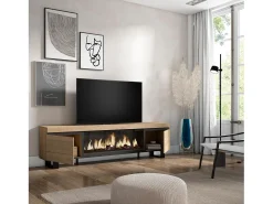 Móvel de TV, 208x35x57cm, Para televisores até 80