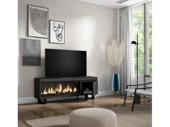 Móvel de TV, 158x35x57cm, Para televisores até 65