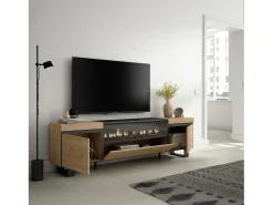Móvel de TV, 200x35x57cm, Para televisores até 80