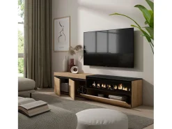 Móvel de TV, 200x35x45cm, Para televisores até 80
