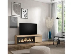 Móvel de TV, 158x35x45cm, Para televisores até 65