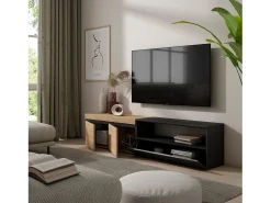 Móvel de TV, 200x35x45cm, Para televisores até 80