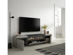 Móvel de TV, 200x35x45cm, Para televisores até 80