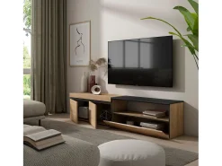 Móvel de TV, 200x35x45cm, Para televisores até 80