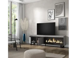 Móvel de TV, 208x35x57cm, Para televisores até 80