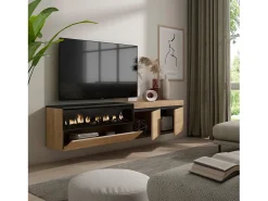 Móvel de TV, 200x35x45cm, Para televisores até 80