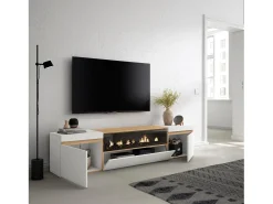 Móvel de TV, 200x35x45cm, Para televisores até 80