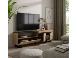 Móvel de TV, 200x35x57cm, Para televisores até 80