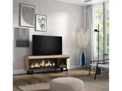 Móvel de TV, 158x35x57cm, Para televisores até 65