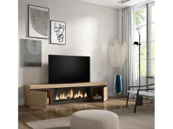 Móvel de TV, 208x35x45cm, Para televisores até 80