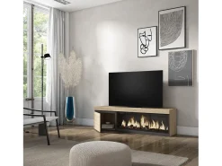 Móvel de TV, 158x35x45cm, Para televisores até 65
