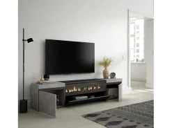 Móvel de TV, 200x35x45cm, Para televisores até 80