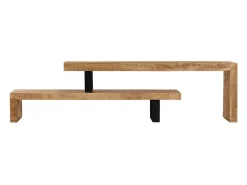 Móvel de TV/aparador de design prático feito de madeira maciça de mangueira 2502132