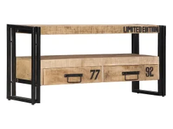 Móvel de TV/aparador de design prático 100 cm madeira maciça de mangueira 2502272