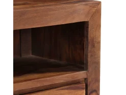 Móvel de TV/aparador de design prático 120 cm madeira maciça de sheesham 2502062