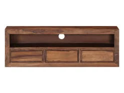 Móvel de TV/aparador de design prático 120 cm madeira maciça de sheesham 2502062