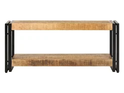 Móvel de TV/aparador de design prático 90 cm madeira maciça de mangueira 2502028