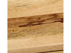 Móvel de TV/aparador de design prático feito de madeira maciça de mangueira 120 cm 2502138