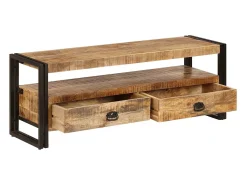 Móvel de TV/aparador de design prático 120 cm madeira maciça de mangueira 2502063