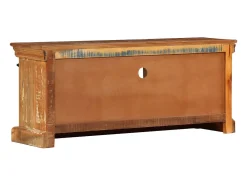 Móvel de TV/aparador de design prático 110 cm madeira maciça reciclada 2502287