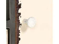 Móvel de TV/aparador de design prático feito de madeira maciça de mangueira e aço 120 cm 2502149