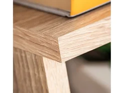Móvel de TV/aparador de design prático com luzes LED acabamento em carvalho marrom Sonoma 2502054