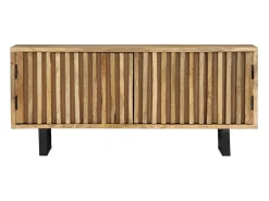 Móvel de TV/aparador prático e de design 90 cm madeira maciça de mangueira 2502020
