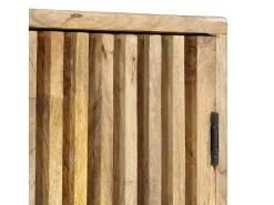 Móvel de TV/aparador prático e de design 90 cm madeira maciça de mangueira 2502020