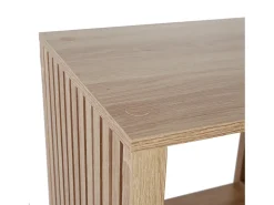 Móvel Modular de Design Klaus 3 Compartimentos Castanho 99cm em Madeira e Painéis
