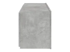 Móvel multimídia para TV prateleira para TV aparador armário para TV para sala de jantar sala de estar e quarto com luzes LED 100 x 35 x 41 cm cinza 02_0027854