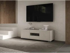 Móvel para TV 3 portas 130x40x48 cm Riflesso caxemira