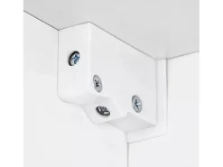 Móvel para TV aparador design prático conjunto de TV de parede de 5 peças com luzes LED de alto brilho branco 2502291