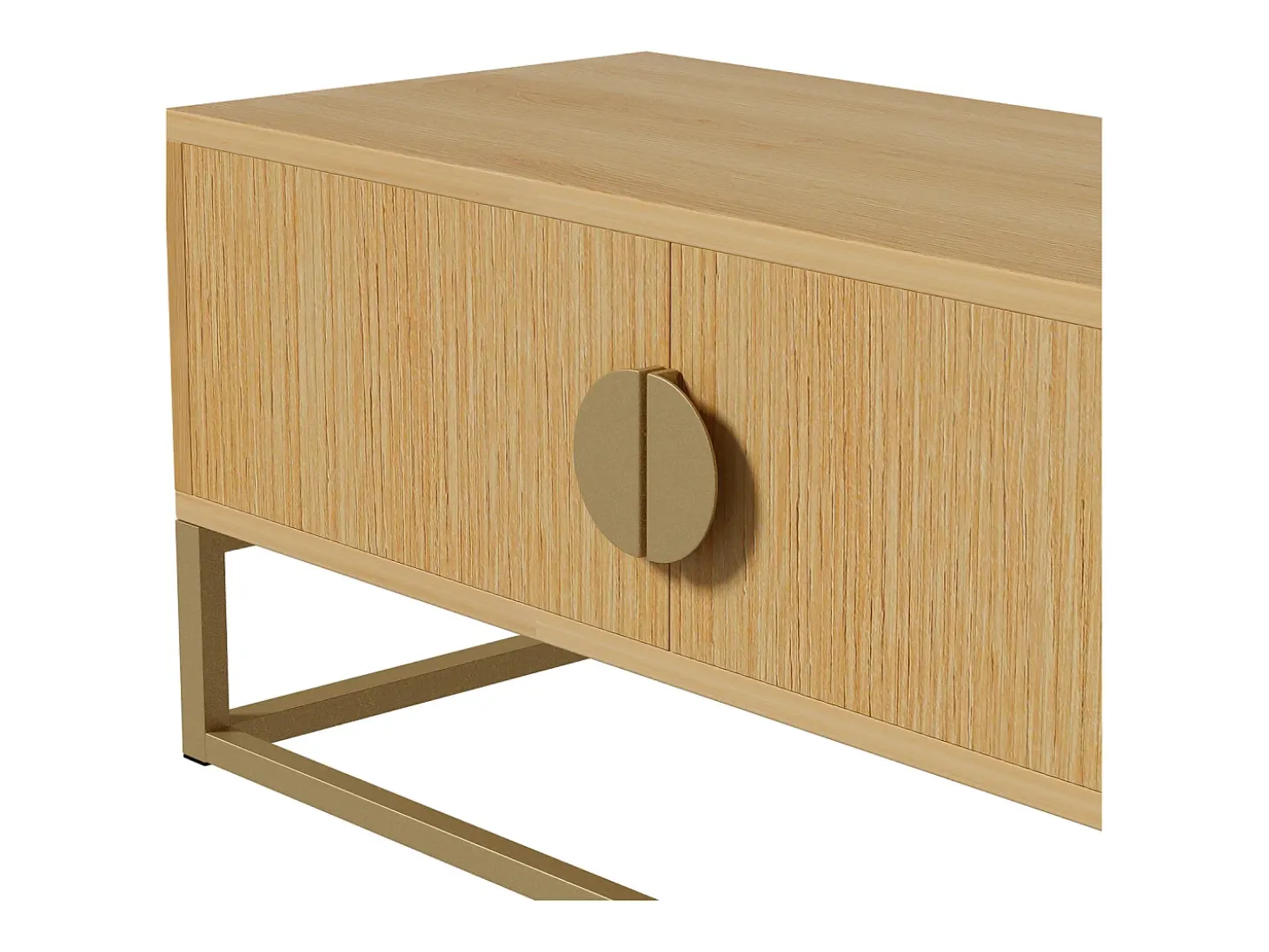 Móvel para TV de 180 cm, 4 portas, para sala de estar e quarto, branco, com puxador semicircular.